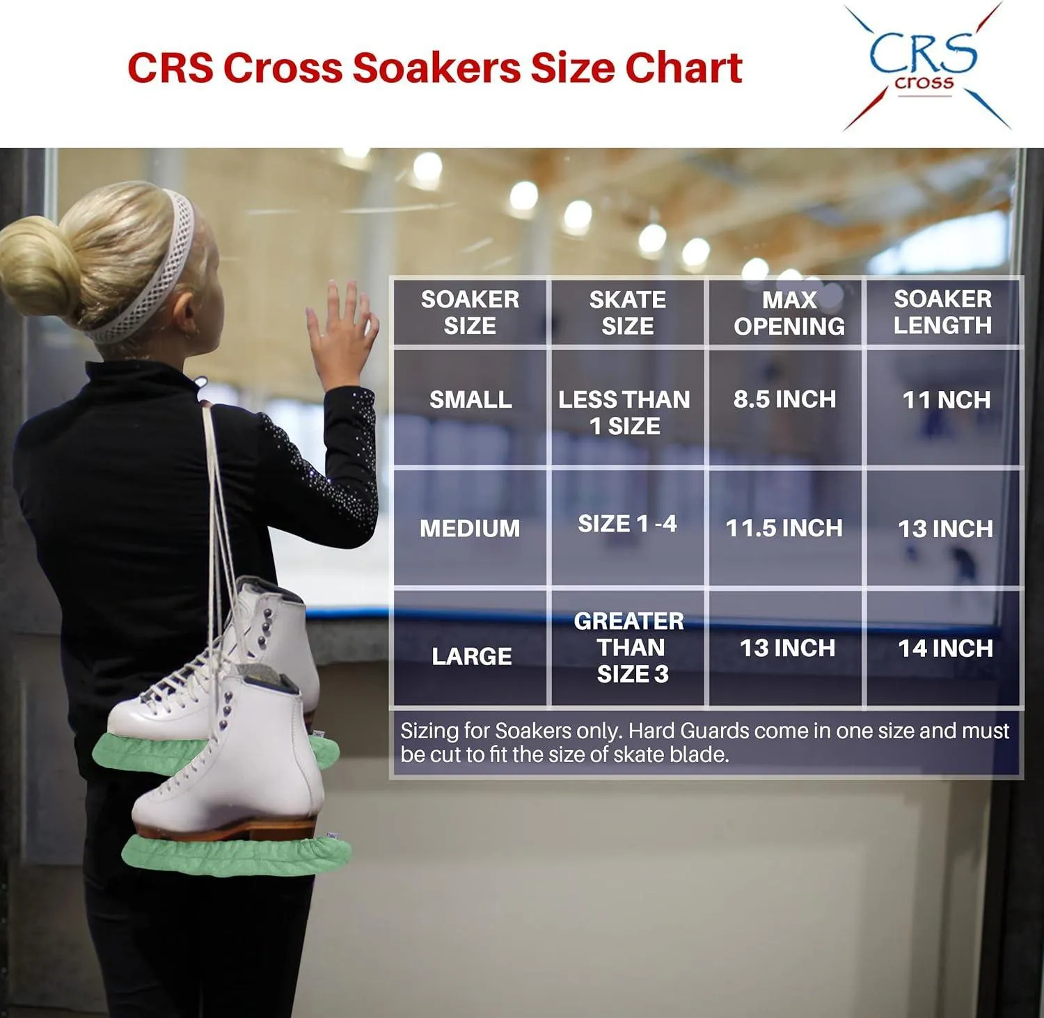 CRS Cross Skate Guards, Soakers and Towel