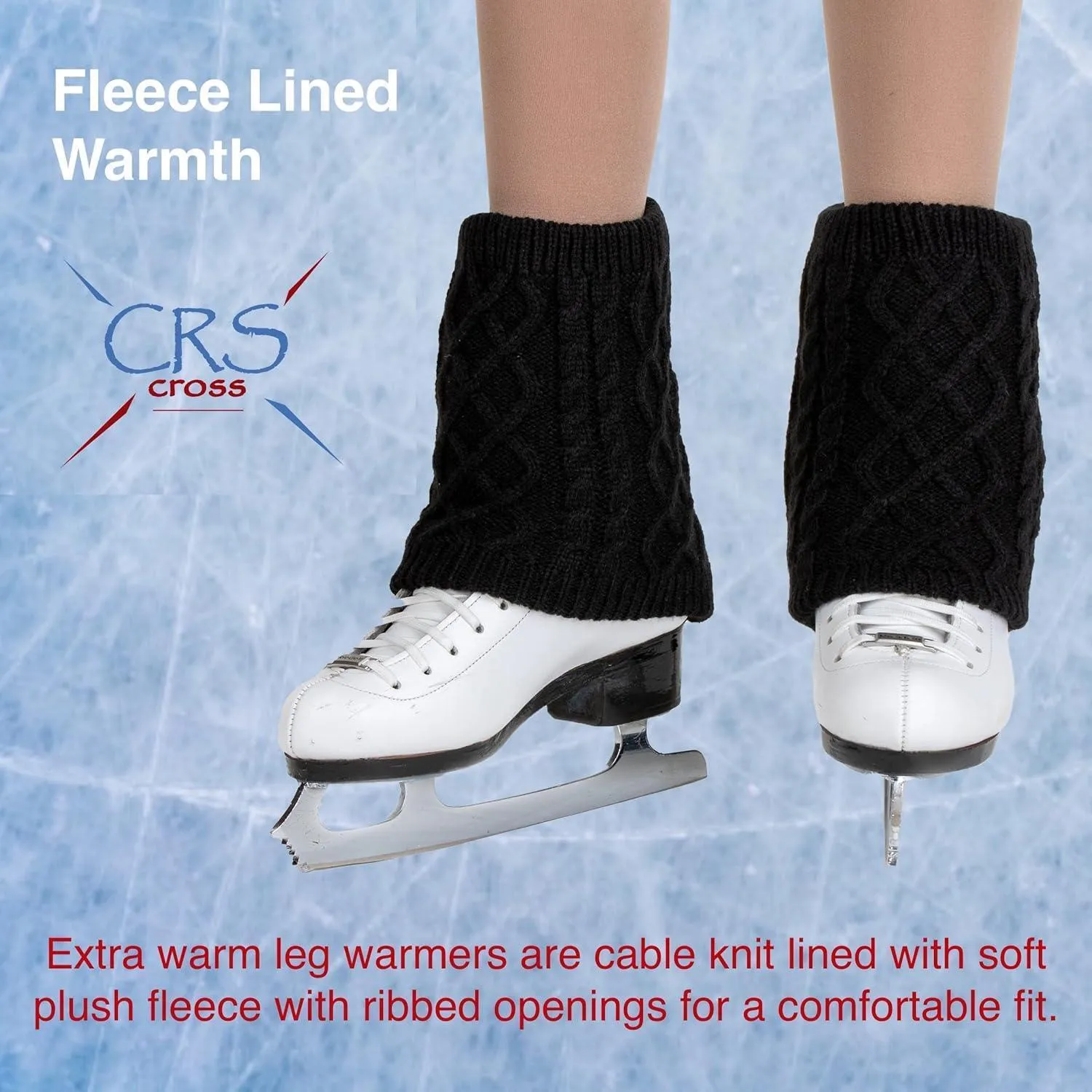 CRS Cross Zipper Leg Warmers and Headband