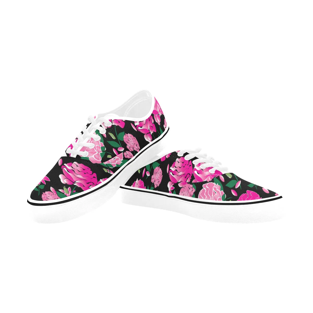 Custom Order -  AMMA JO Sport Peony Canvas Lace Up Shoe