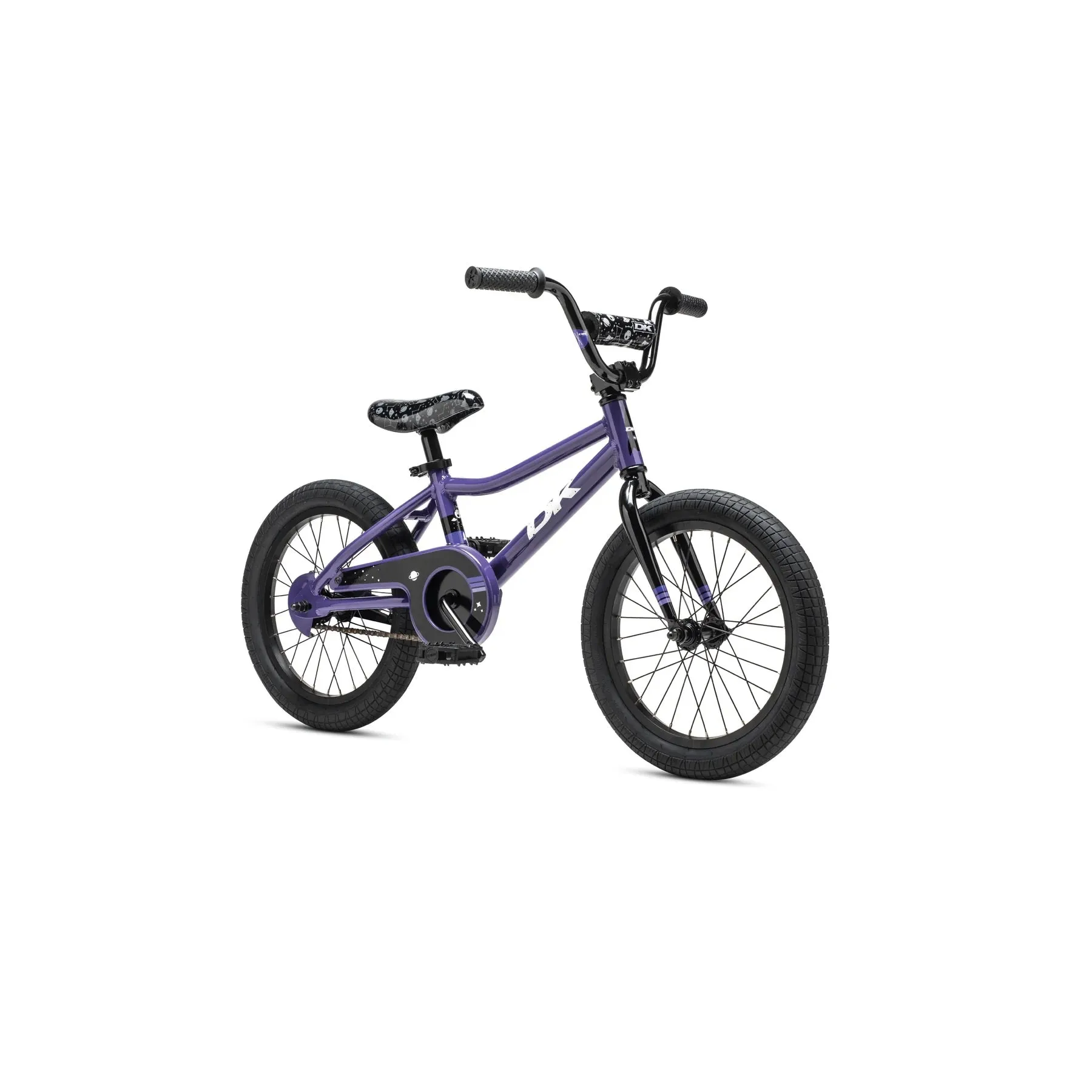 DK Devo 16″ Kids Complete BMX Bike - Purple