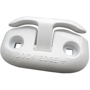 Dockedge Cast Aluminum Flip-up Cleat - White 6"