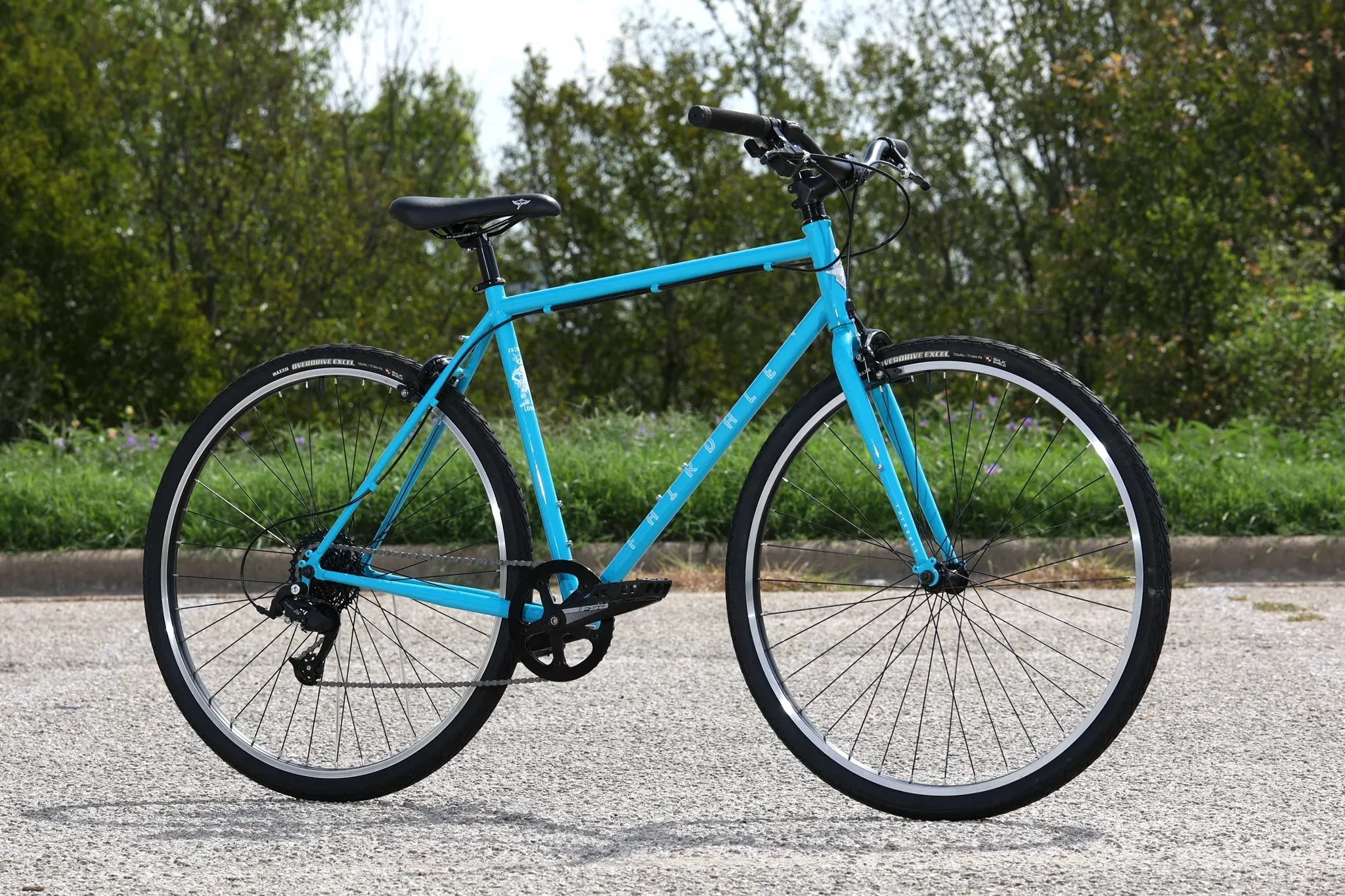 Fairdale Lookfar Complete Cruiser Bike - Gloss Surf Blue