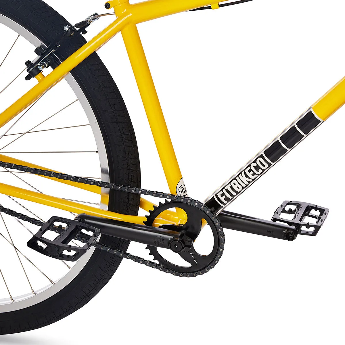 Fit CR 29″ Complete BMX Bike - Hurricane Yellow