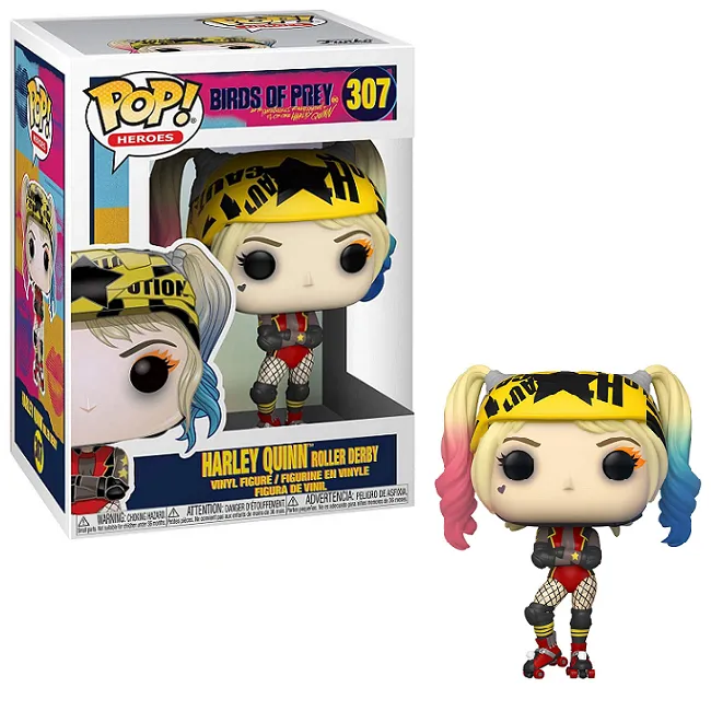 Harley Quinn Roller Derby #307 - Birds of Prey Funko Pop! Heroes