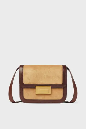 Hazel Suede Desi Bag