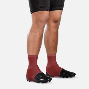 Hue Maroon Spats / Cleat Covers - Big