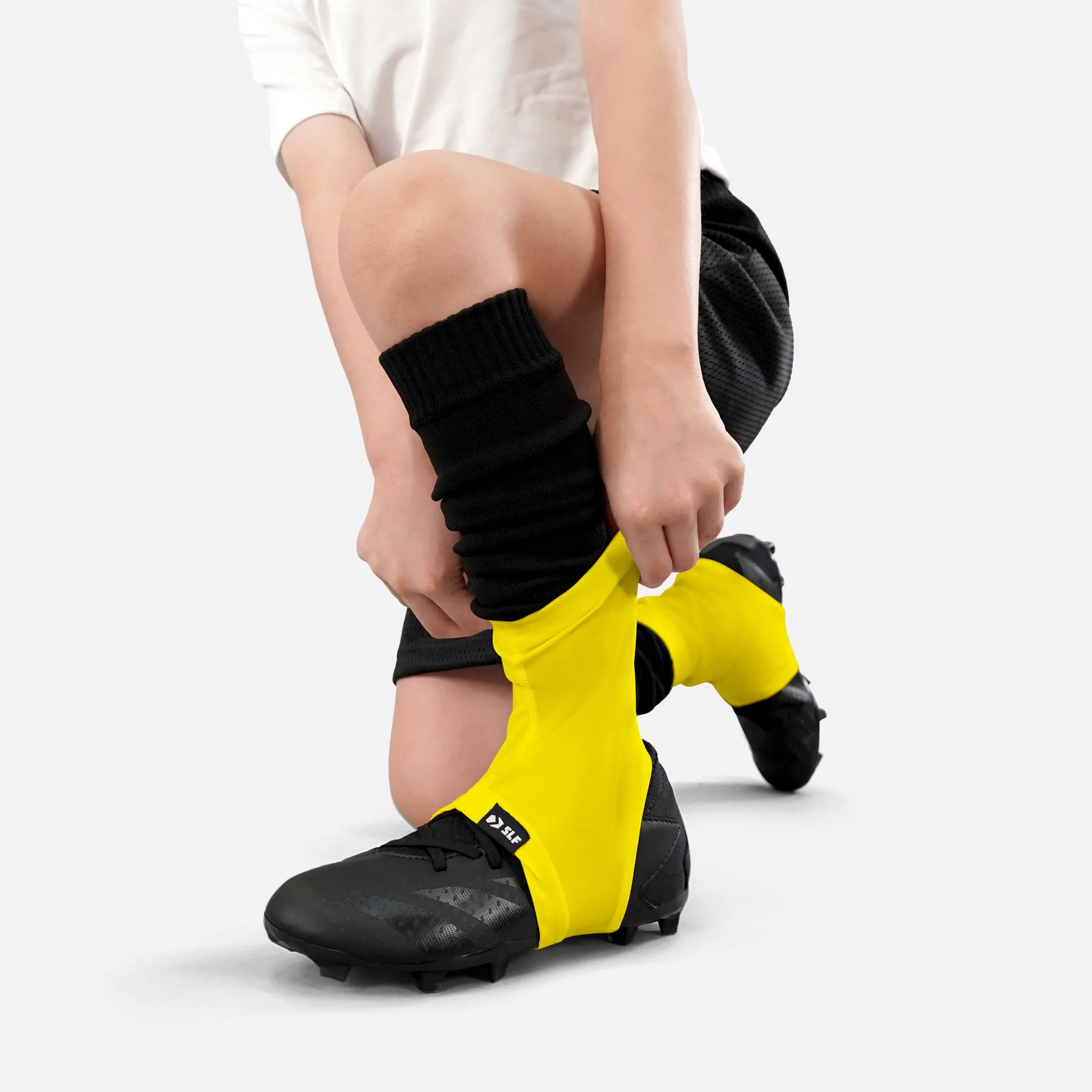 Hue Yellow Kids Spats / Cleat Covers