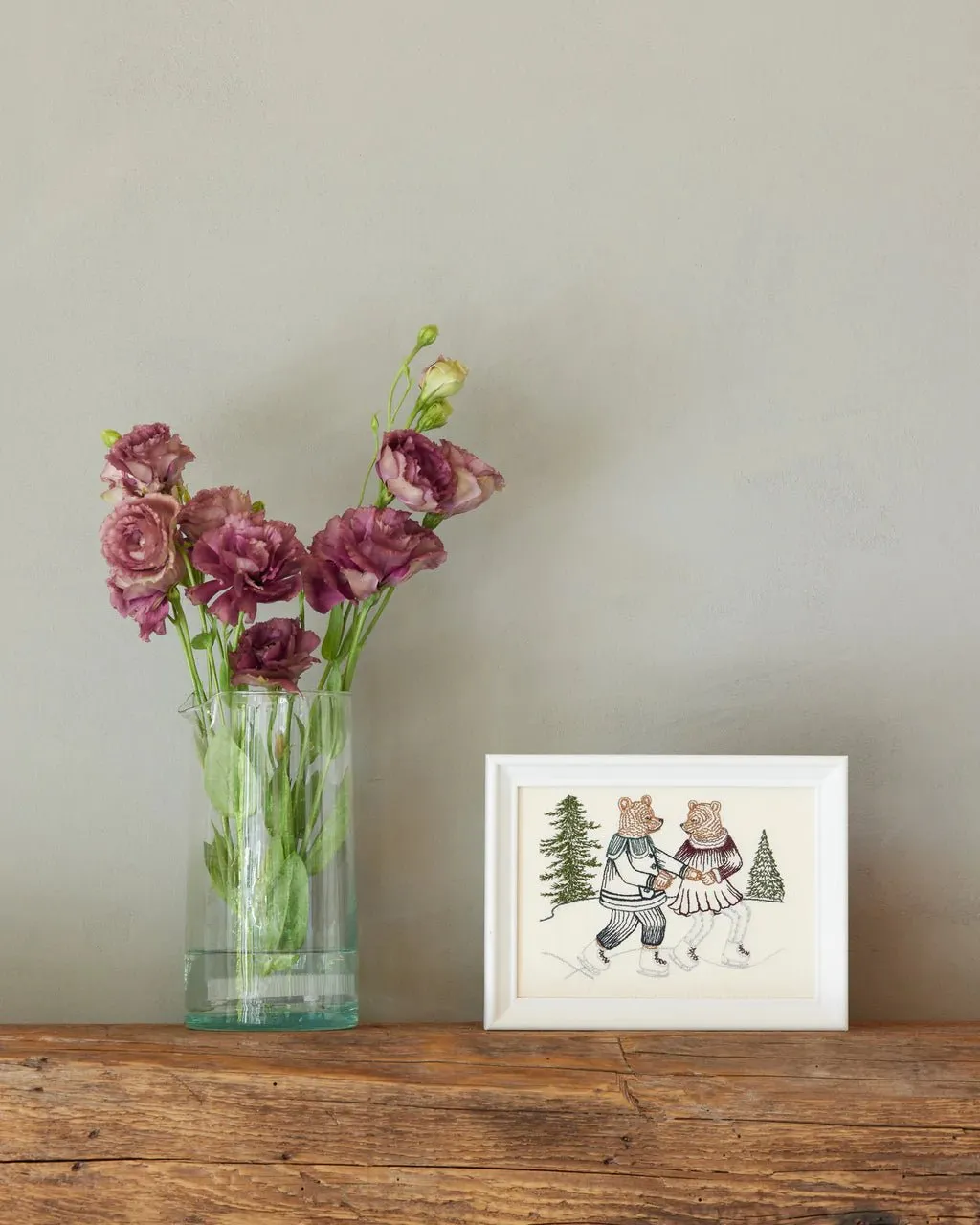 Ice Skaters Card