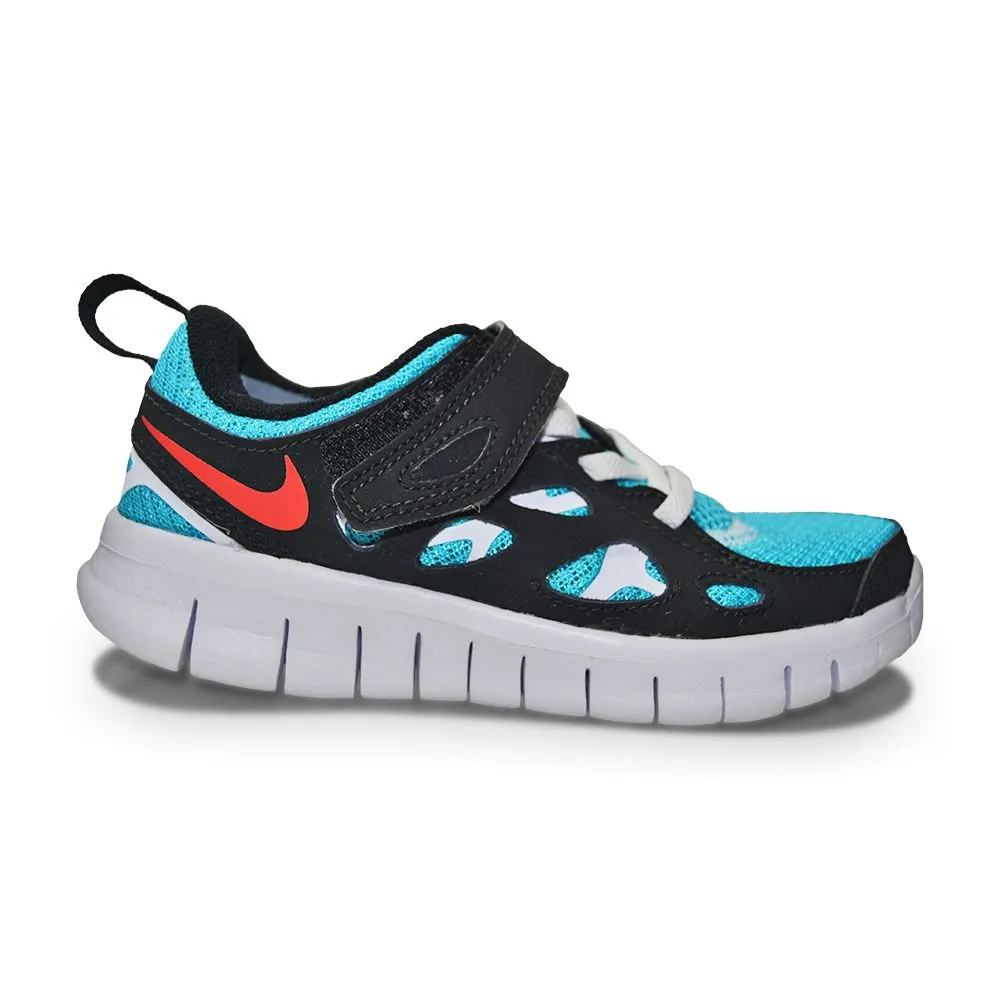 Infants Nike Free Run 2 (TDV) - 443744 460 - Turquoise Blue