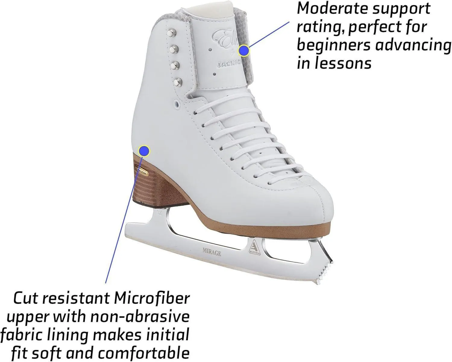 Jackson Elle Women's Figure Ice Skates