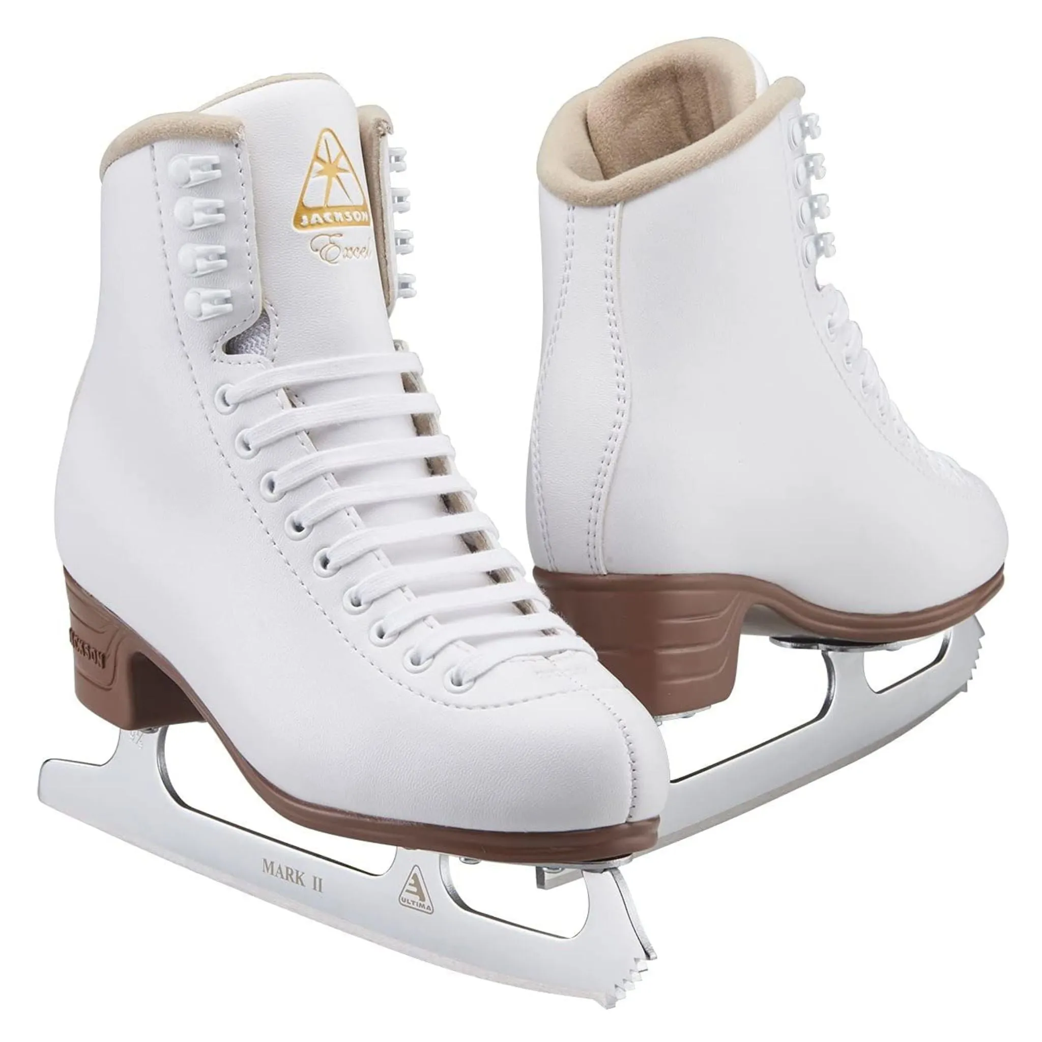 Jackson Ultima Excel JS1290 Figure Ice Skates - White