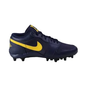 Jordan 1 Low Alpha Michigan PE Football Cleats