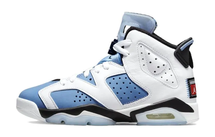 Jordan Air Jordan 6 Vintage Basketball Female, White/Blue/Black