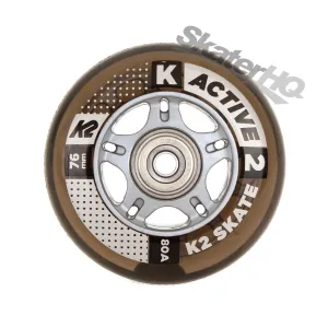 K2 Active 76mm/80A 8pk w/ ILQ5 Bearings