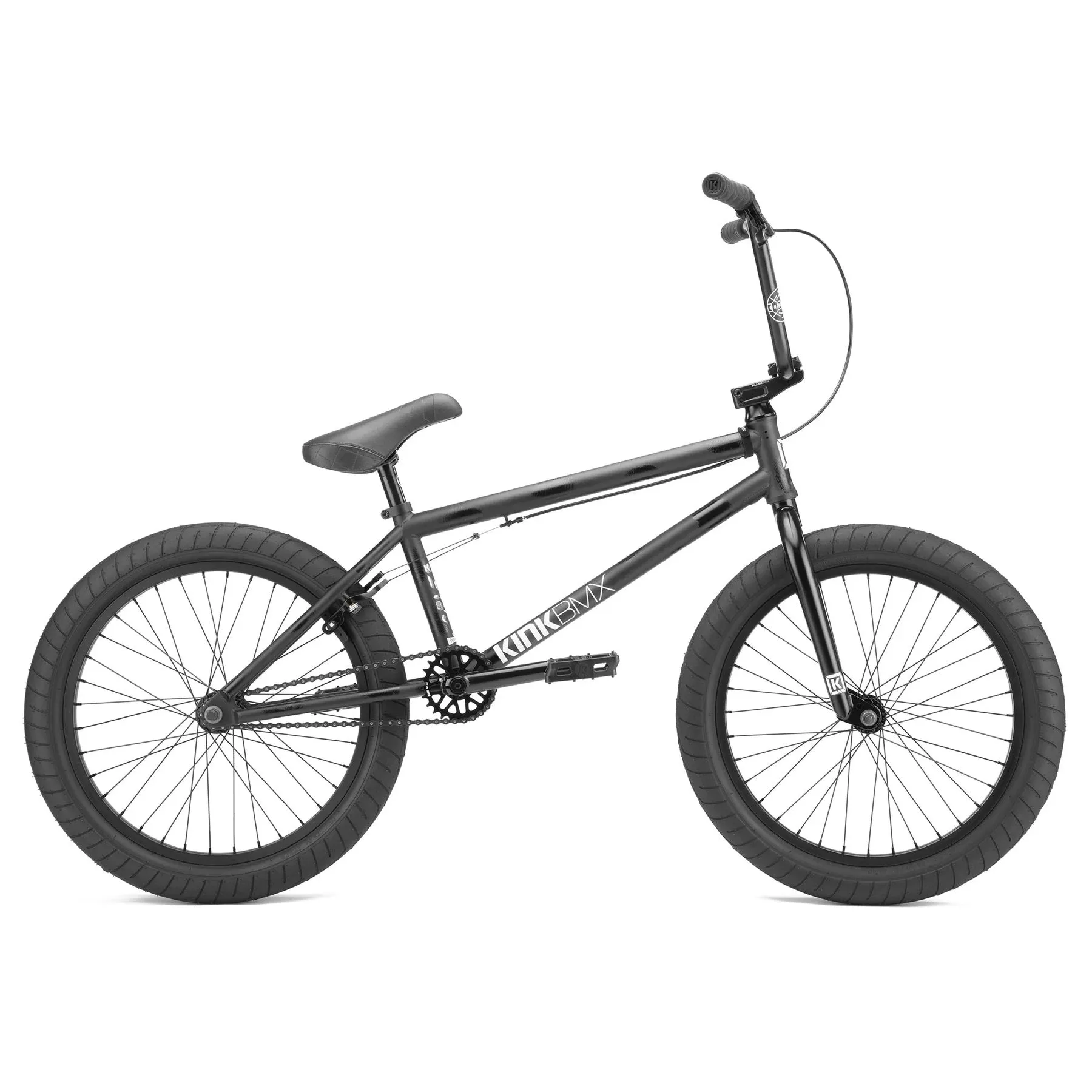 Kink 2022 Gap Complete BMX Bike - Matte Black Patina