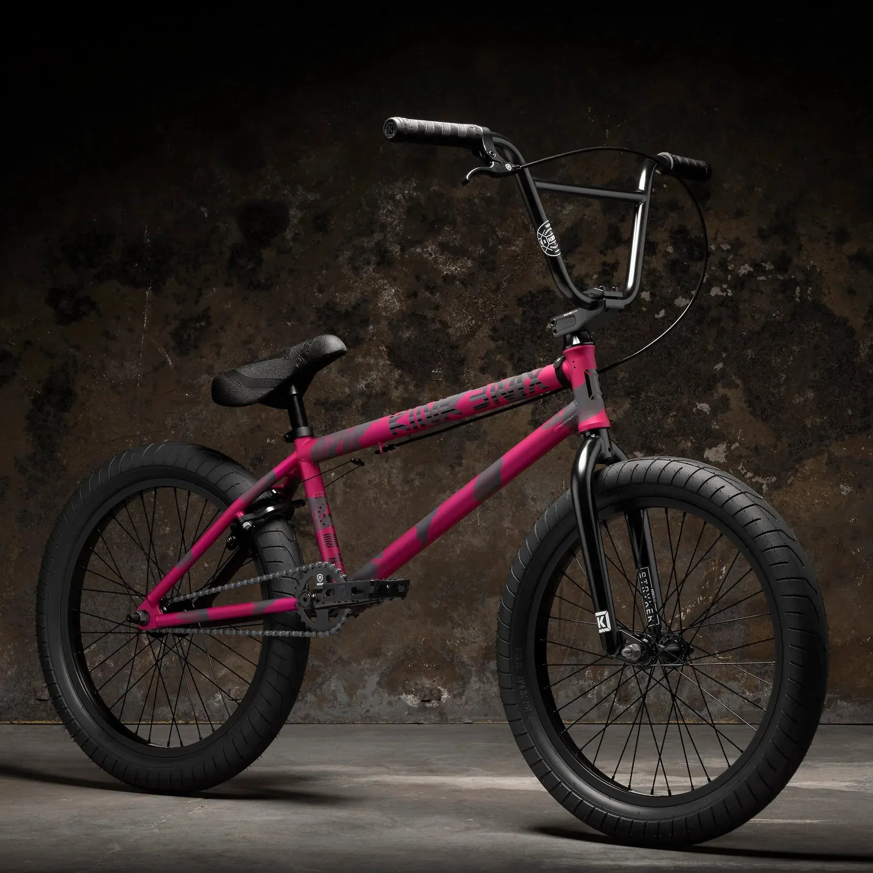 Kink 2023 Launch Complete BMX Bike - Matte Cosmos Magenta