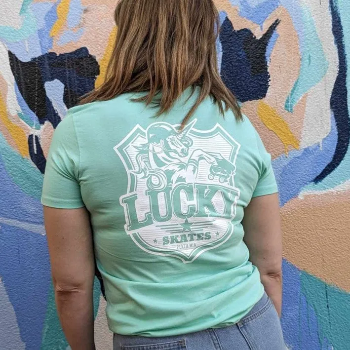 Lucky Skates Mint T-shirt