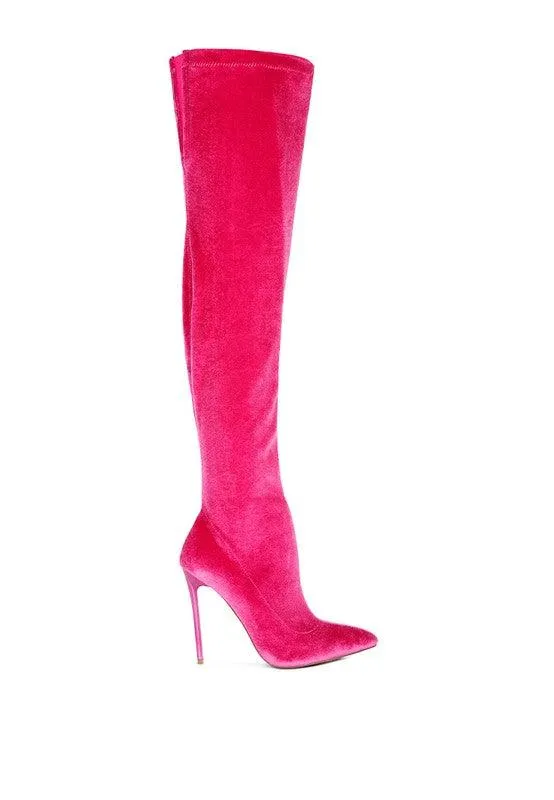 Madmiss Stiletto Calf Boots