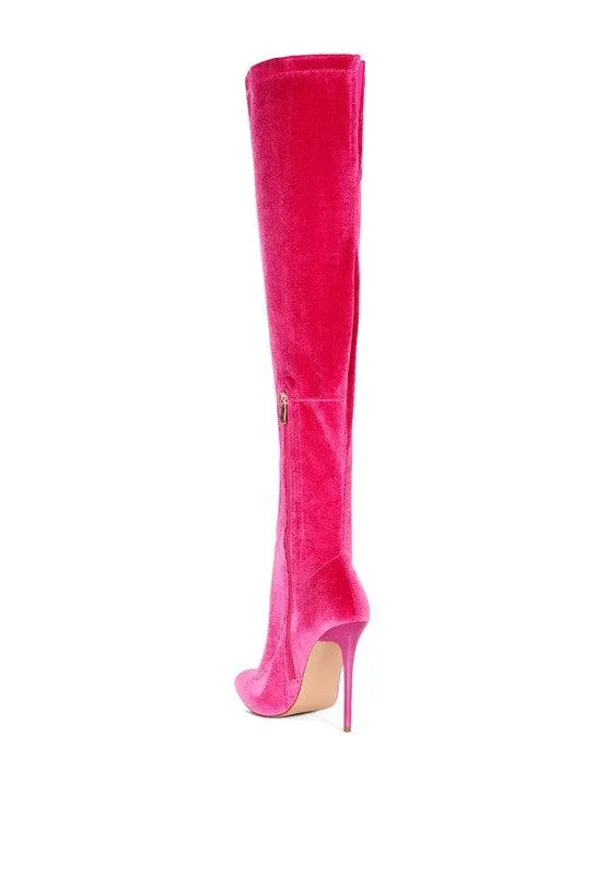 Madmiss Stiletto Calf Boots