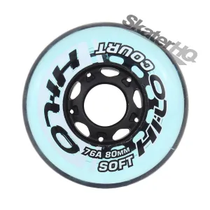 Mission Hi-Lo Court 80mm/76A Wheels 4pk