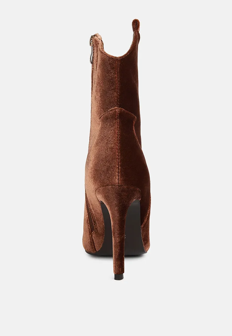 Nat Love Velvet Cow Girl Boot