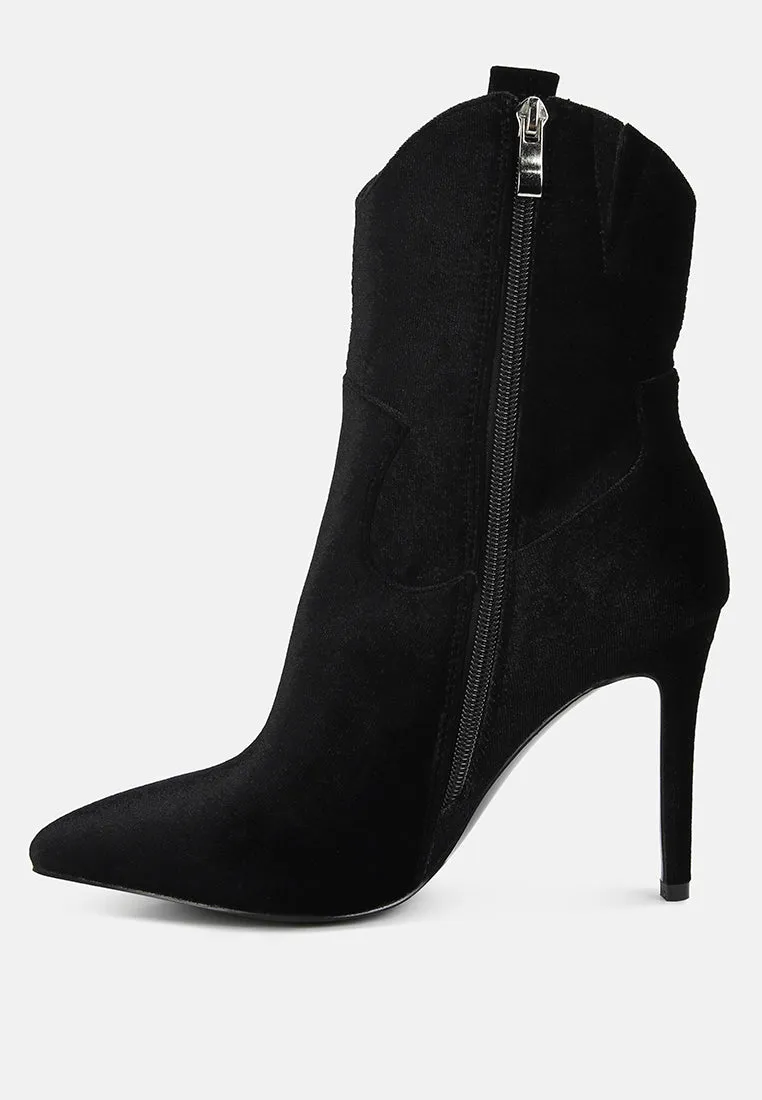 Nat Love Velvet Cow Girl Boot