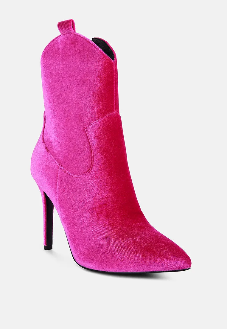 Nat Love Velvet Cow Girl Boot