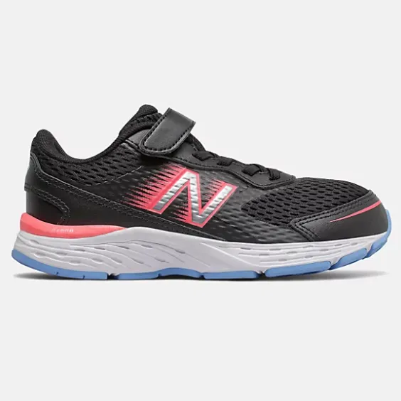 New Balance Black 680v6 Youth Sneaker