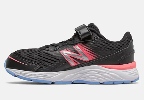 New Balance Black 680v6 Youth Sneaker