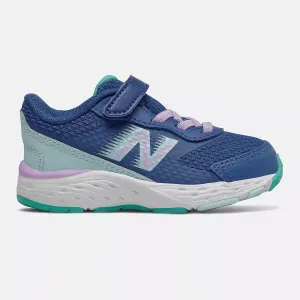 New Balance Captain Blue/Dark Violet 680v6 Toddler Sneaker