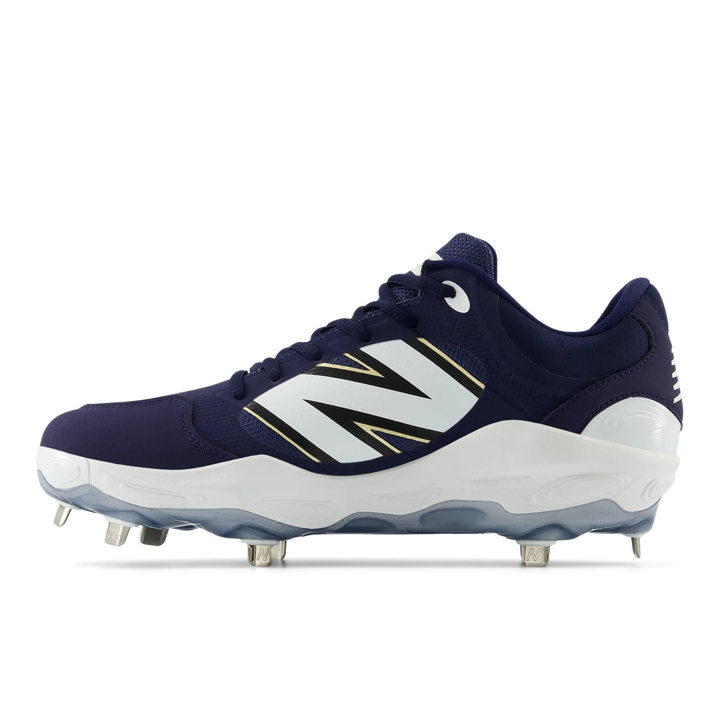 New Balance Fresh Foam L3000TN7 2E Fit Metal Cleats - Navy