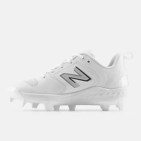 New Balance Fresh Foam Velo v3 Molded Softball Cleat - White