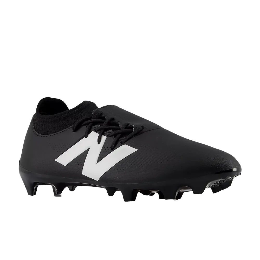 New Balance Furon Dispatch V7  FG Football Boots (Black/White)