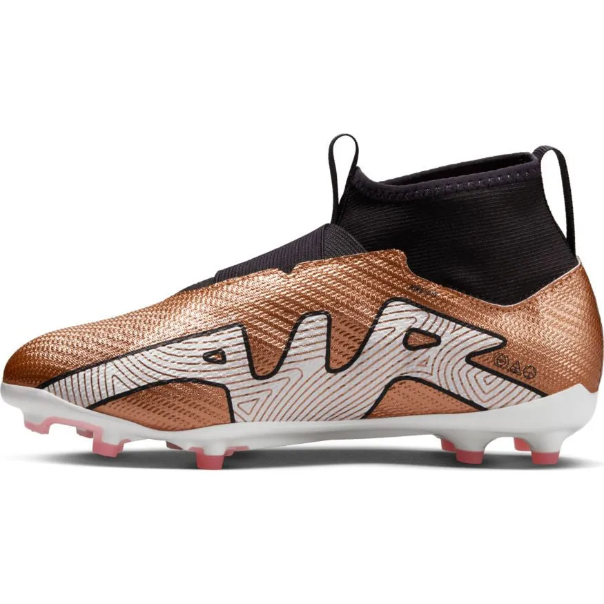 Nike Junior Zoom Mercurial Superfly 9 Pro FG - Metallic Copper