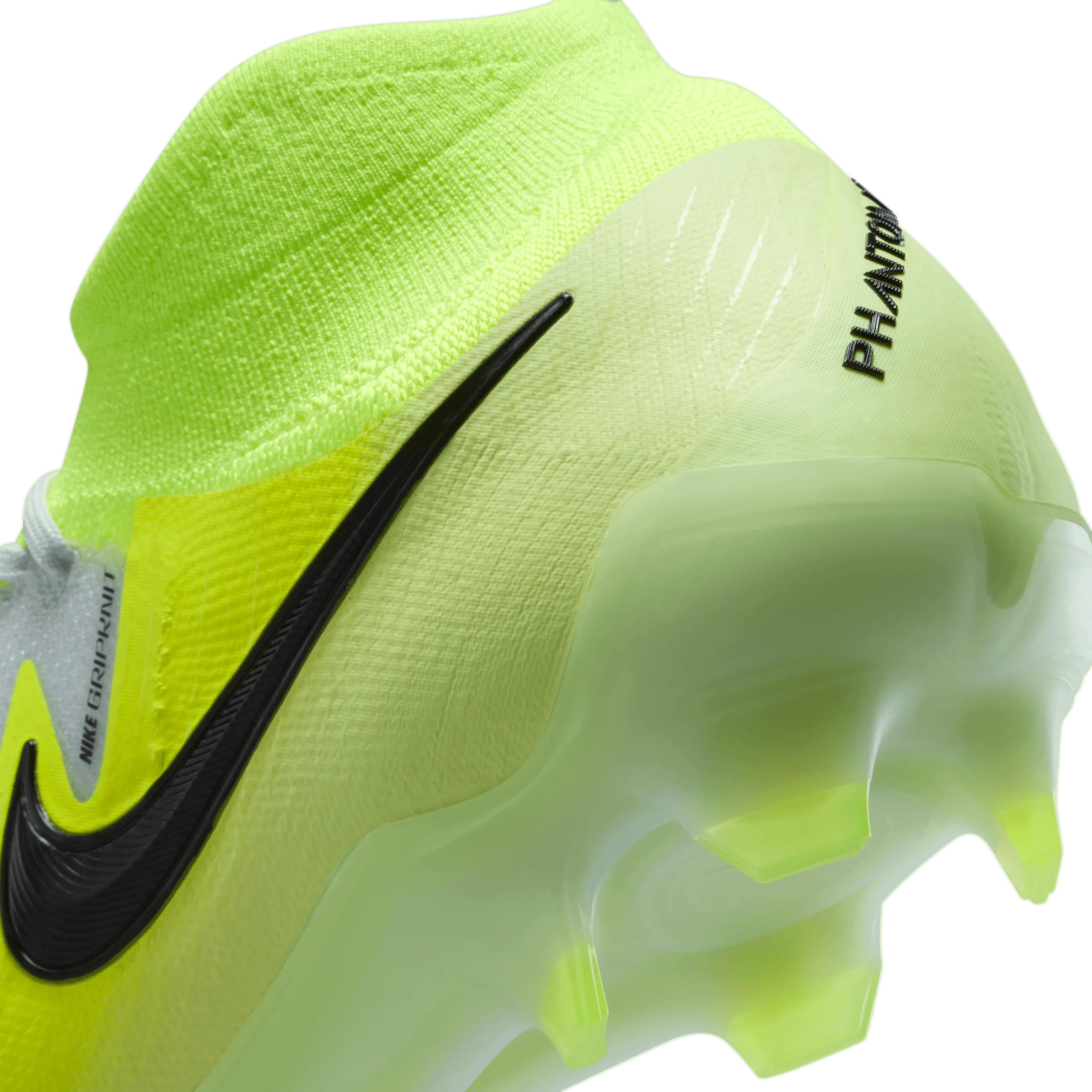 Nike Phantom Luna 2 Elite FG Football Boots (Metallic Silver/Black/Volt)