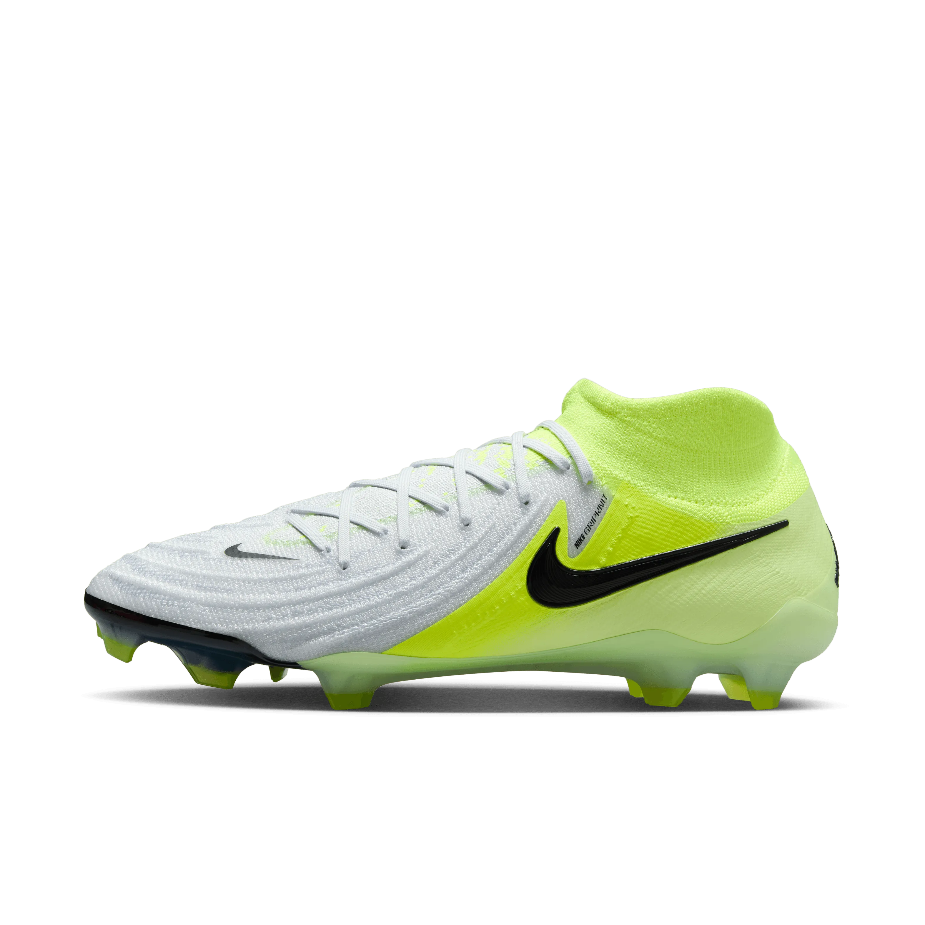 Nike Phantom Luna 2 Elite FG Football Boots (Metallic Silver/Black/Volt)