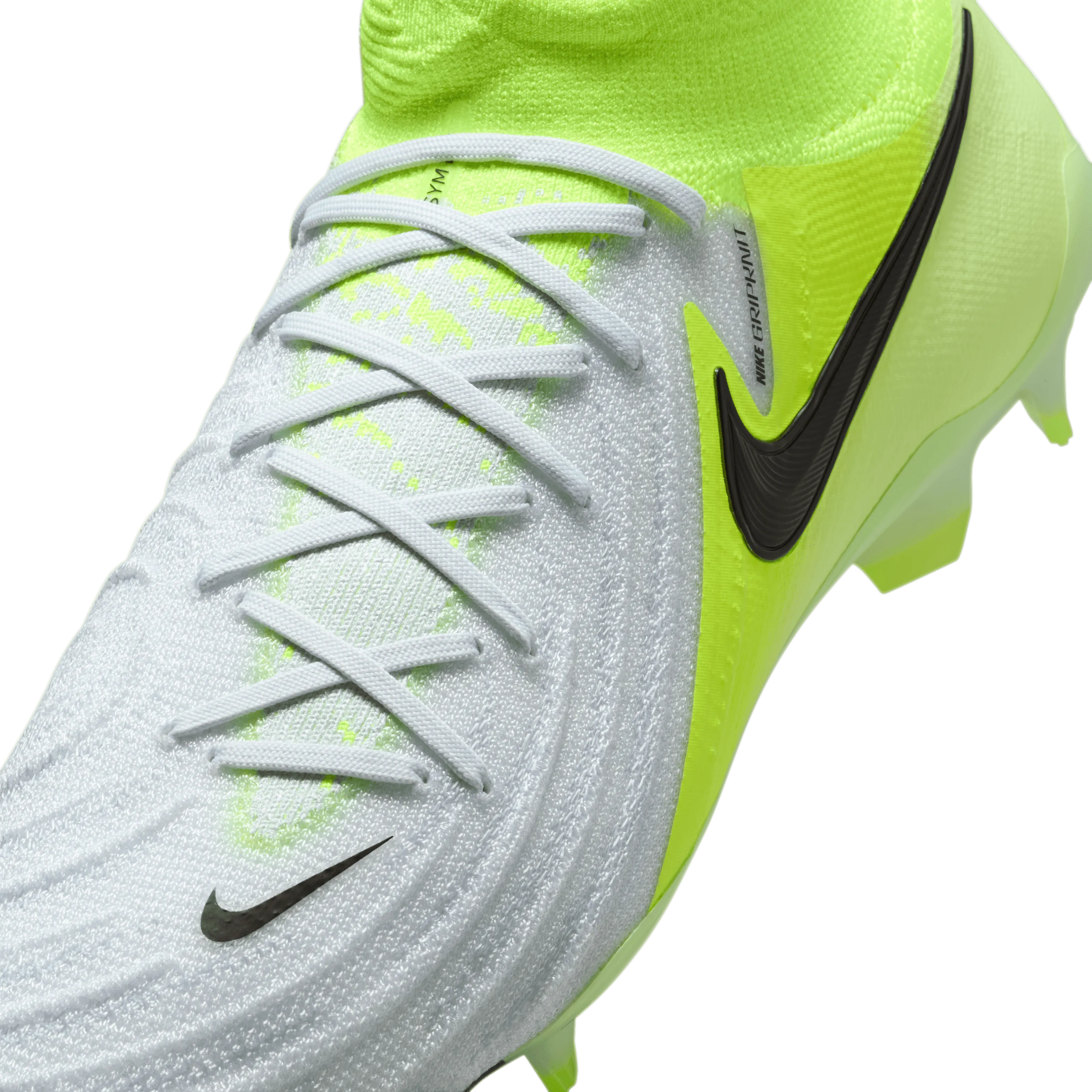 Nike Phantom Luna 2 Elite FG Football Boots (Metallic Silver/Black/Volt)