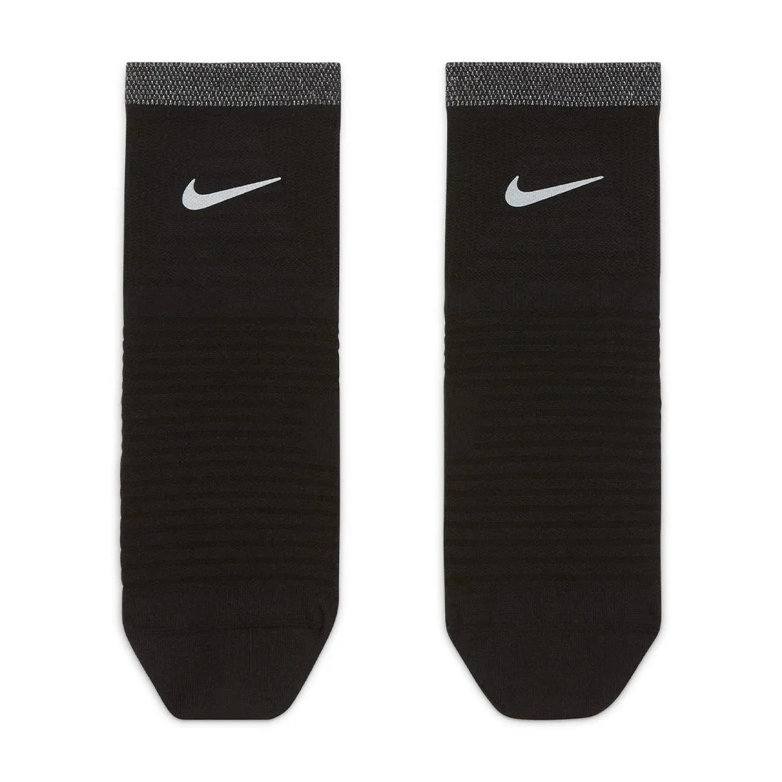 Nike Spark Lightweight Running Ankle Socks Black