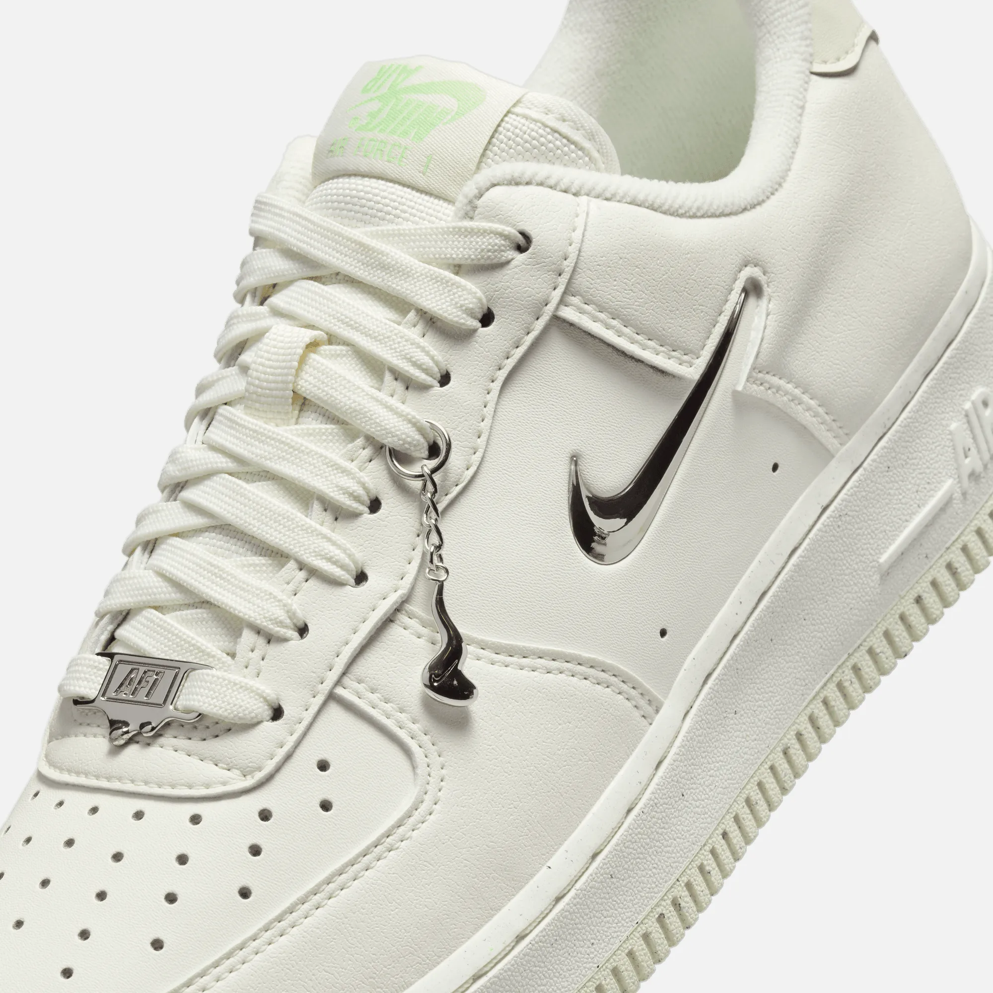 Nike Women's Air Force 1 Low 'Liquid Metal'