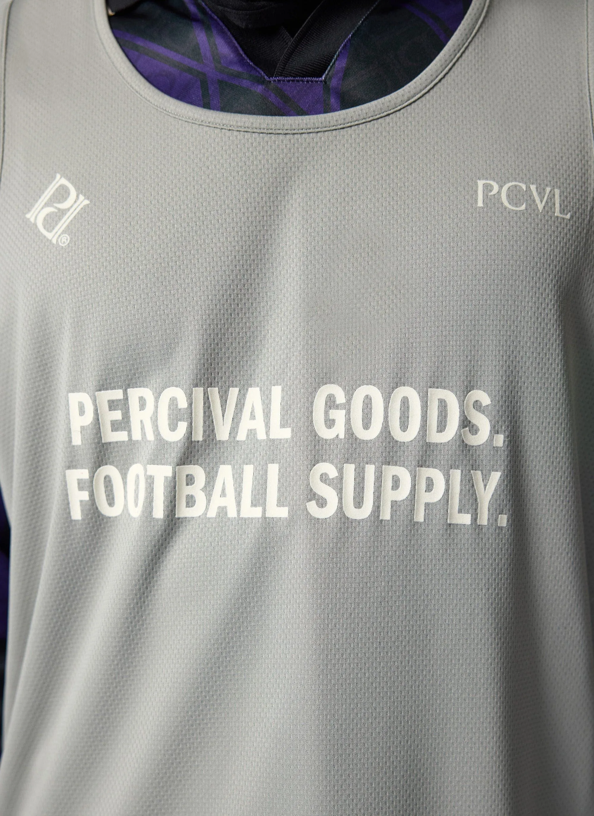 PCVL Football Bib | Grey