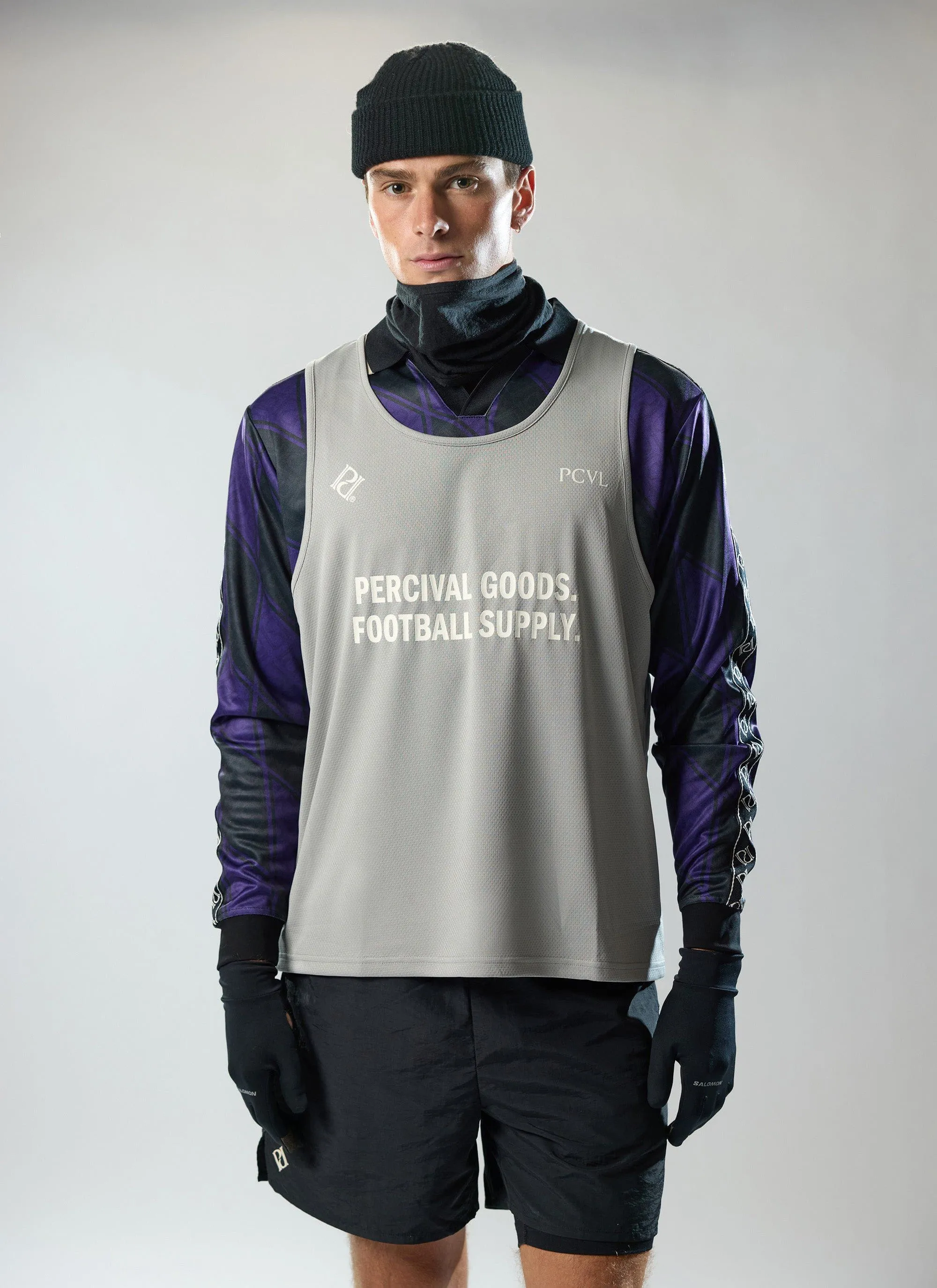 PCVL Football Bib | Grey