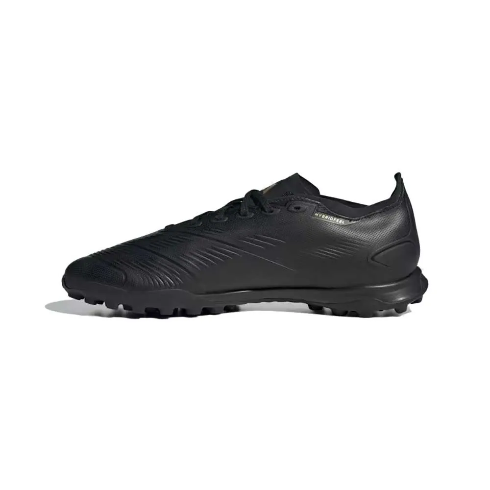 Predator League TF Soccer Shoe - Core Black/Carbon/Gold Metallic - Regular (D)