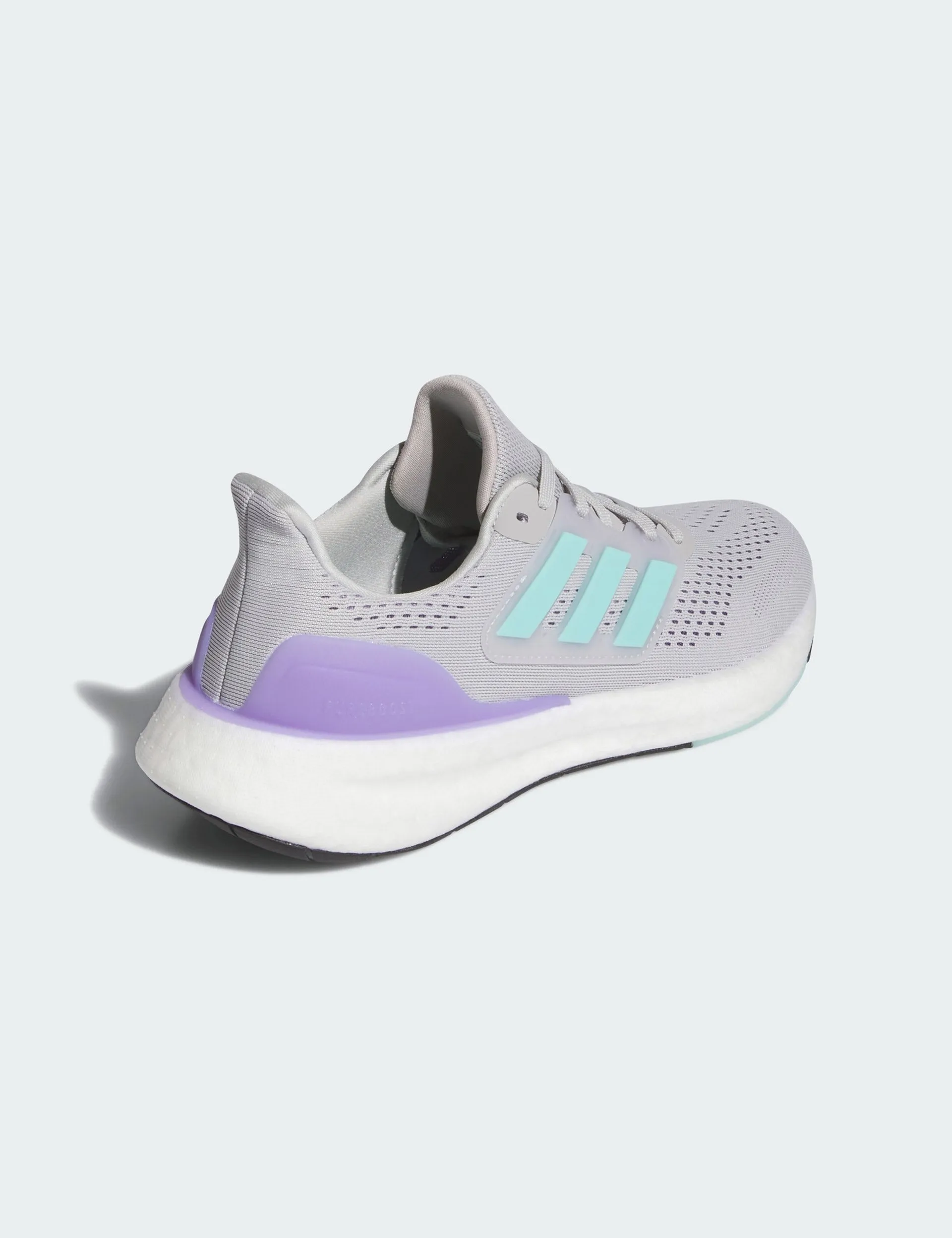 Pureboost 23 Shoes - Grey Two/Flash Aqua/Cloud White