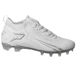 Quantum Speed: Football Cleats - White - Team Colors