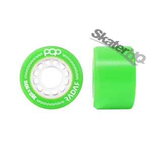 Radar POP 59x38mm 95a 8pk - Green