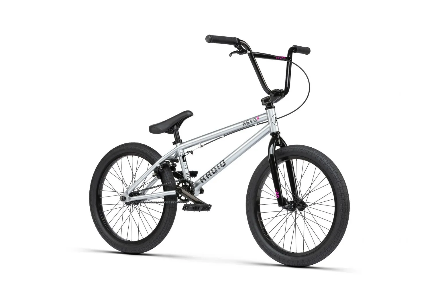 Radio 2021 Revo 20″ Pro Complete BMX Bike - Silver