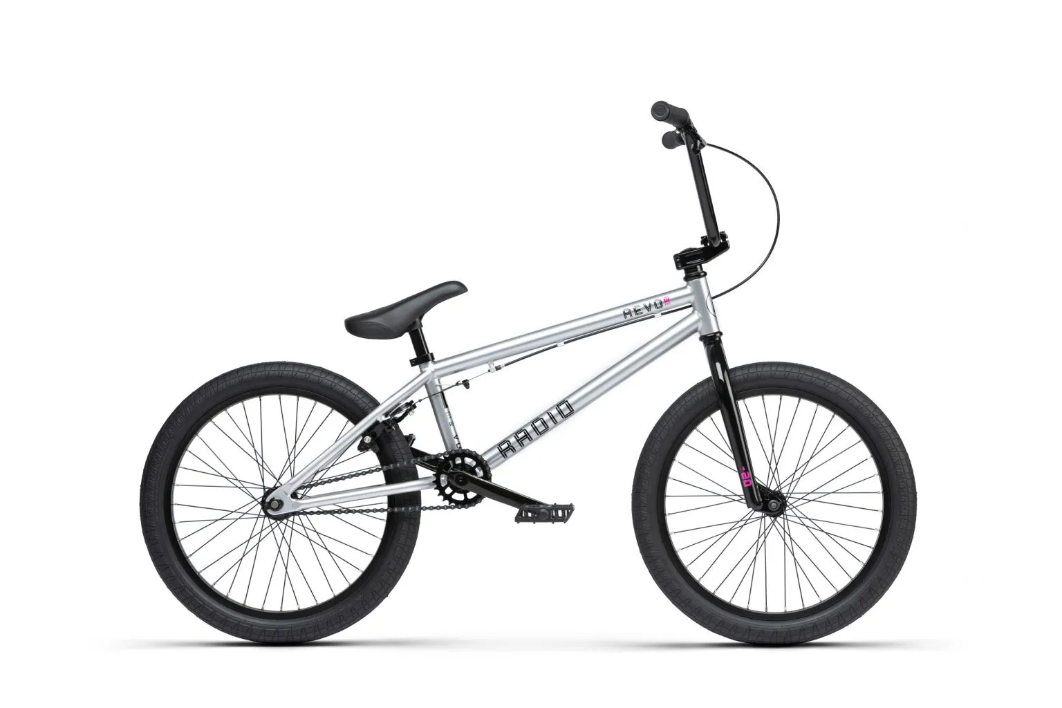 Radio 2021 Revo 20″ Pro Complete BMX Bike - Silver