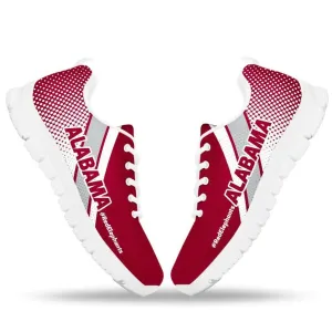 #RedElephants Alabama Fan Mesh Fabric Running Shoes