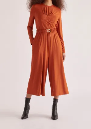 Ruched Modal Jumpsuit