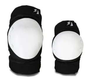 S1 Shred Knee and Elbow Pad Sets (Ages 3-7) - Black